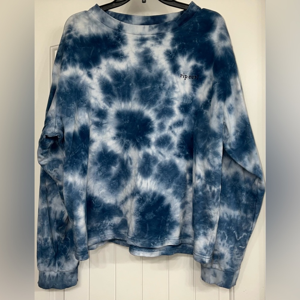 Tie Dye cropped sweatshirt